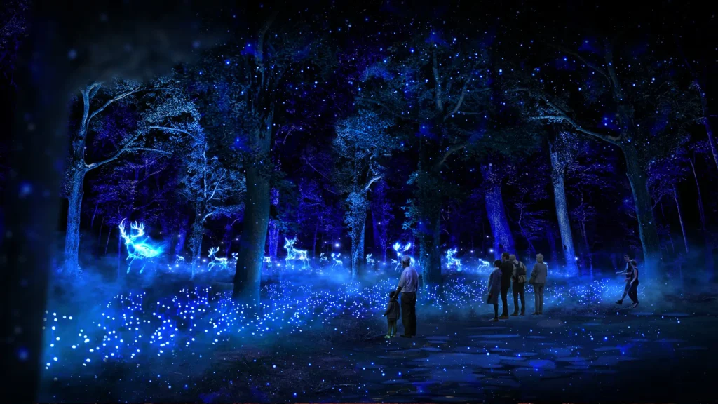 Khu rừng ánh sáng Delight Park Dalat