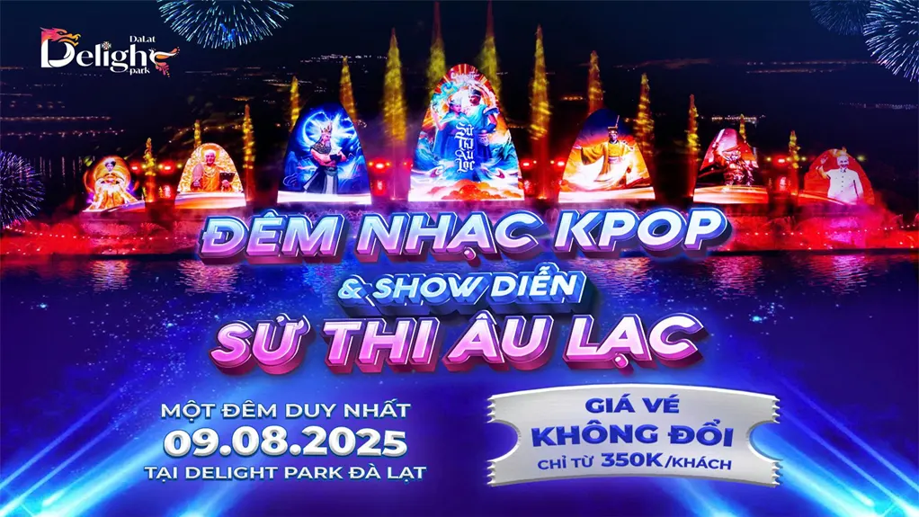 Đêm nhạc Kpop Delight Park dalat