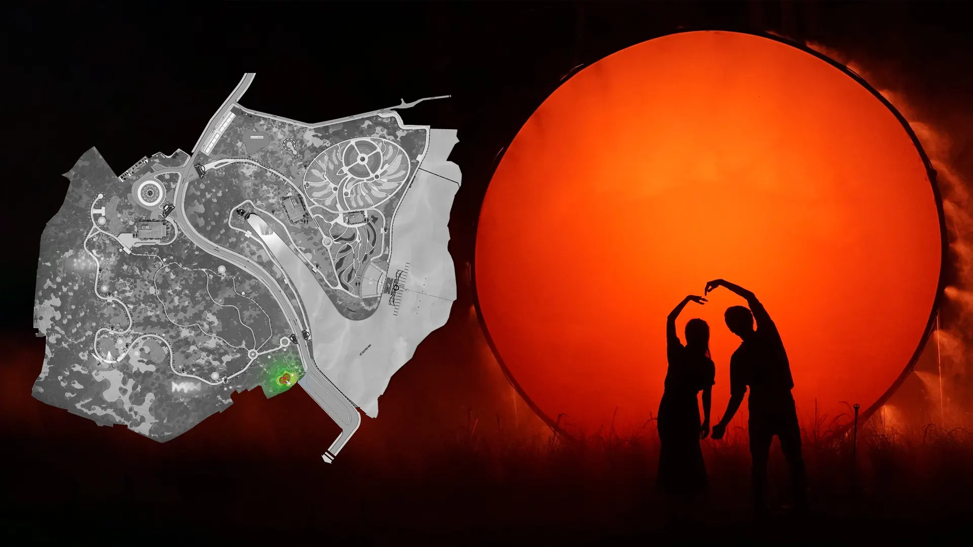 Khu vườn tình yêu delight Park Đà lạt